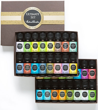 A photo of the essential oil sampler set.